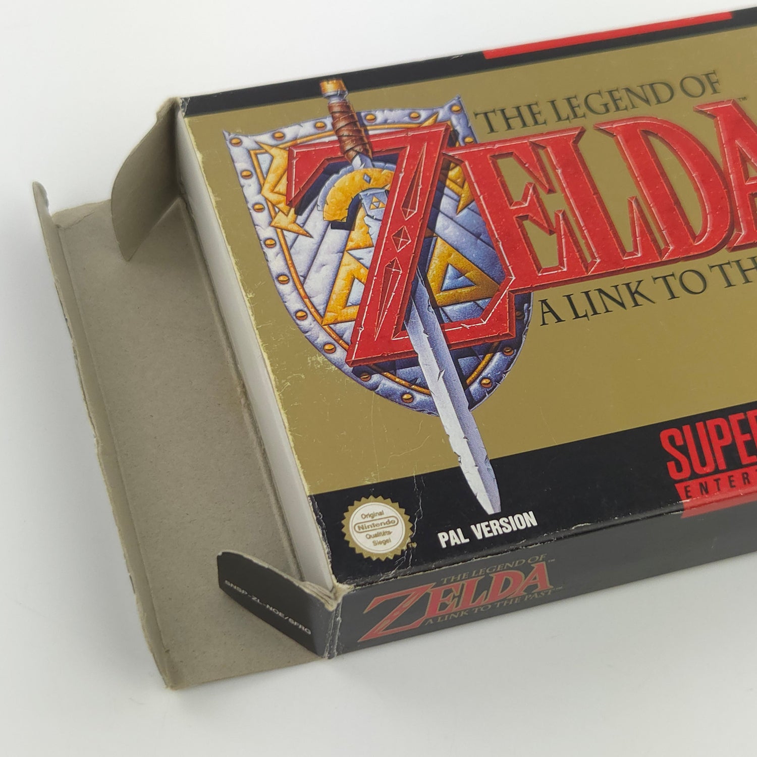 Super Nintendo Spiel : The Legend of Zelda  a link to the Past - SNES OVP PAL