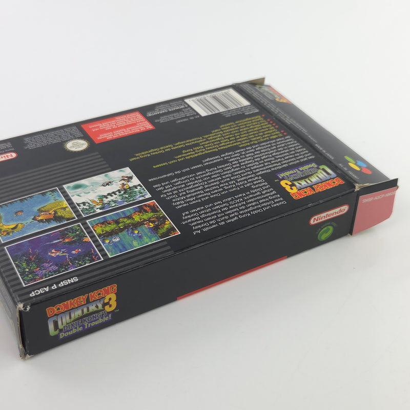 Super Nintendo Spiel : Donkey Kong Country 3 - SNES DKC OVP PAL NNOE
