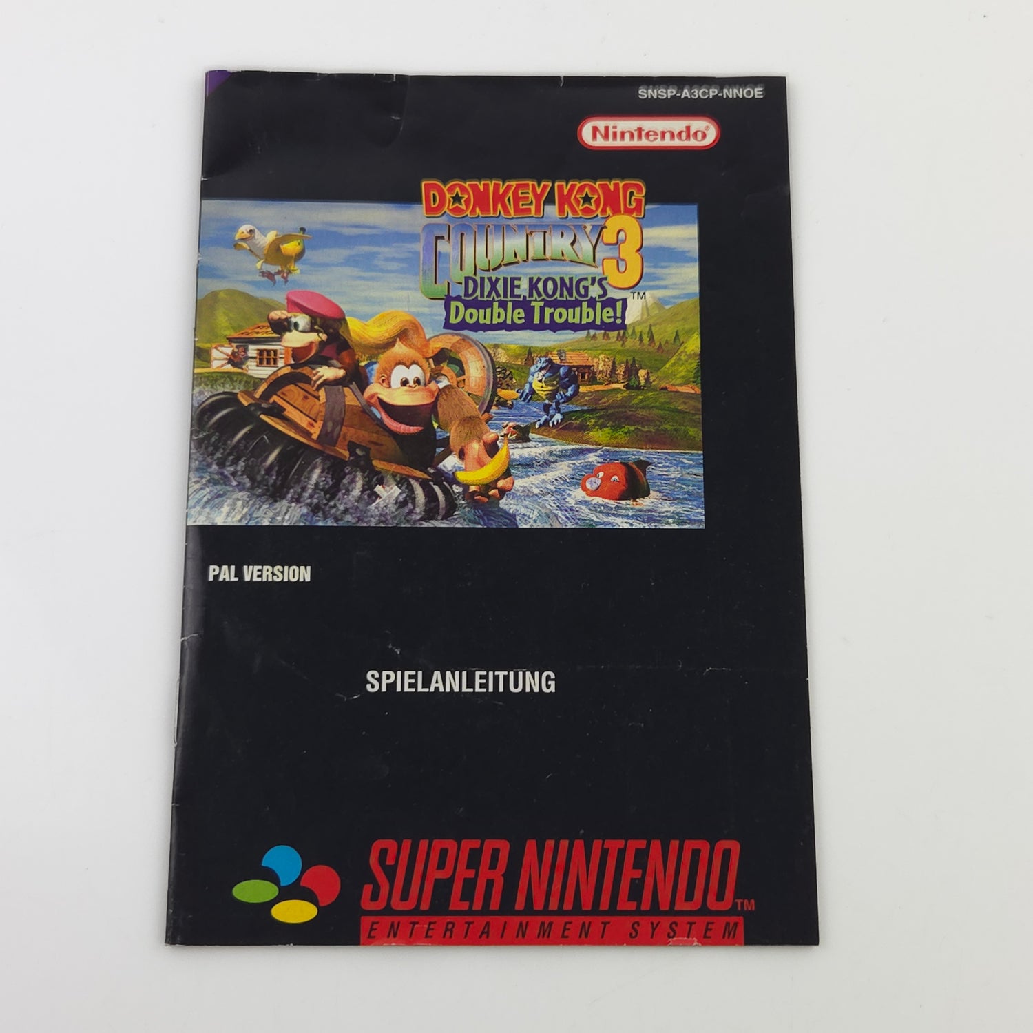 Super Nintendo Spiel : Donkey Kong Country 3 - SNES DKC OVP PAL NNOE