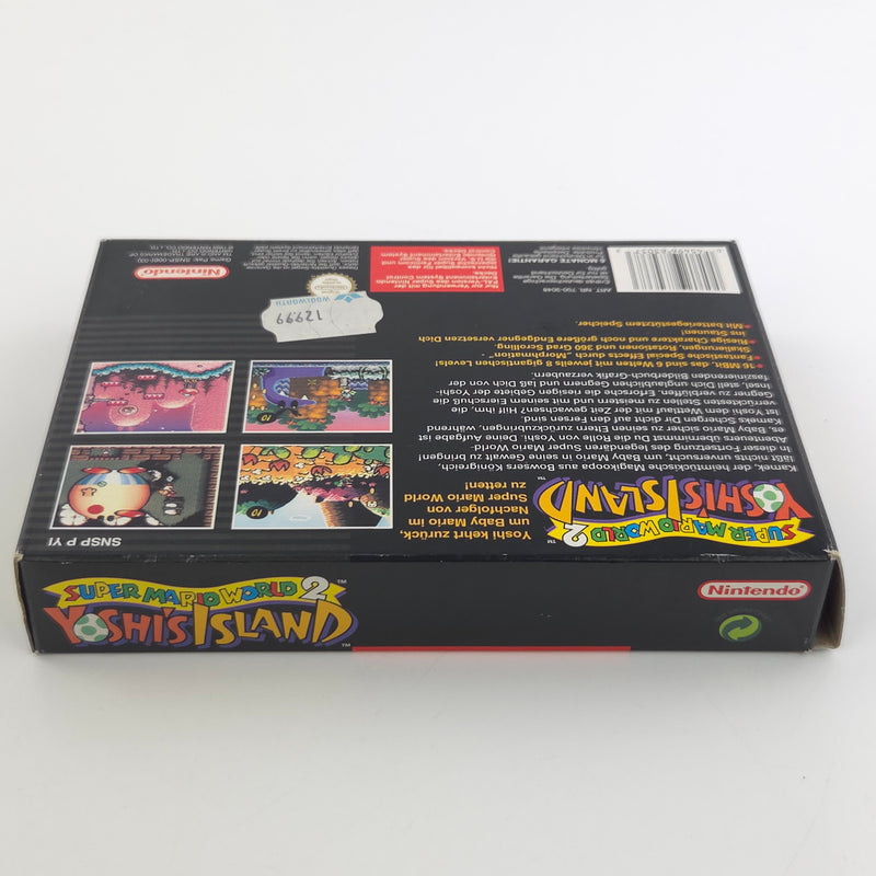 Super Nintendo Spiel : Super Mario World 2 Yoshis Island - SNES SMW OVP PAL NOE