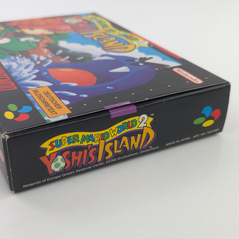 Super Nintendo Spiel : Super Mario World 2 Yoshis Island - SNES SMW OVP PAL NOE