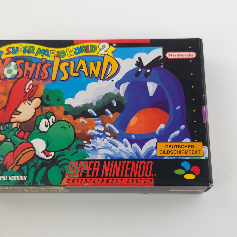 Super Nintendo Spiel : Super Mario World 2 Yoshis Island - SNES SMW OVP PAL NOE