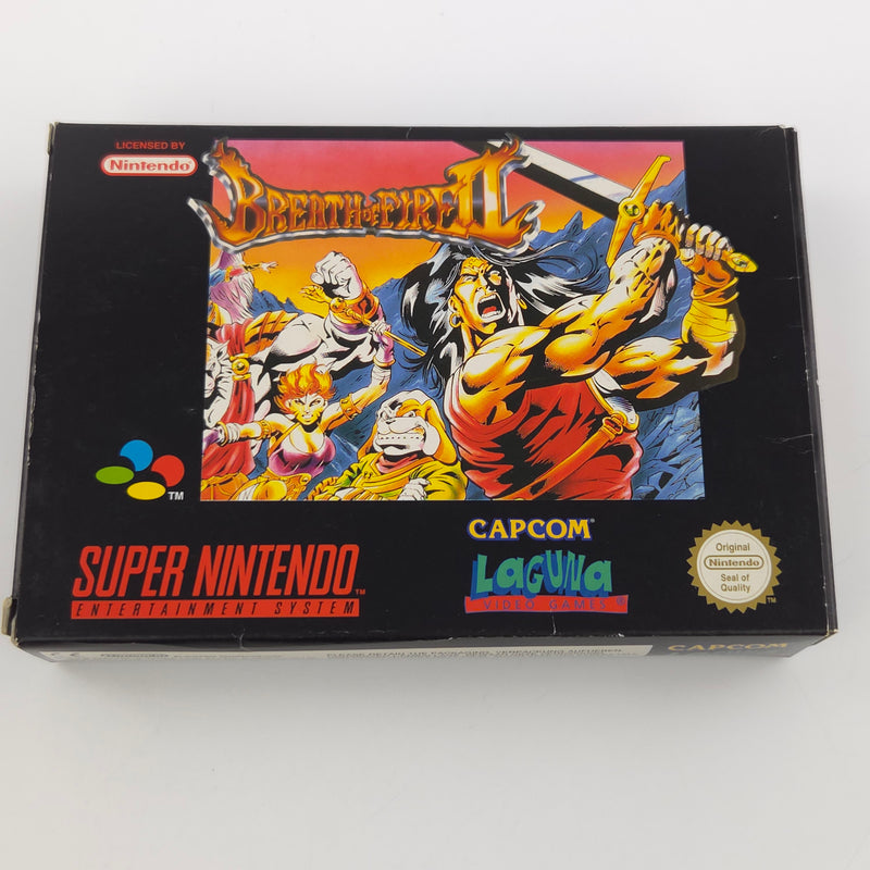 Super Nintendo Spiel : Breath of Fire II - SNES Modul Anleitung OVP / PAL EUR
