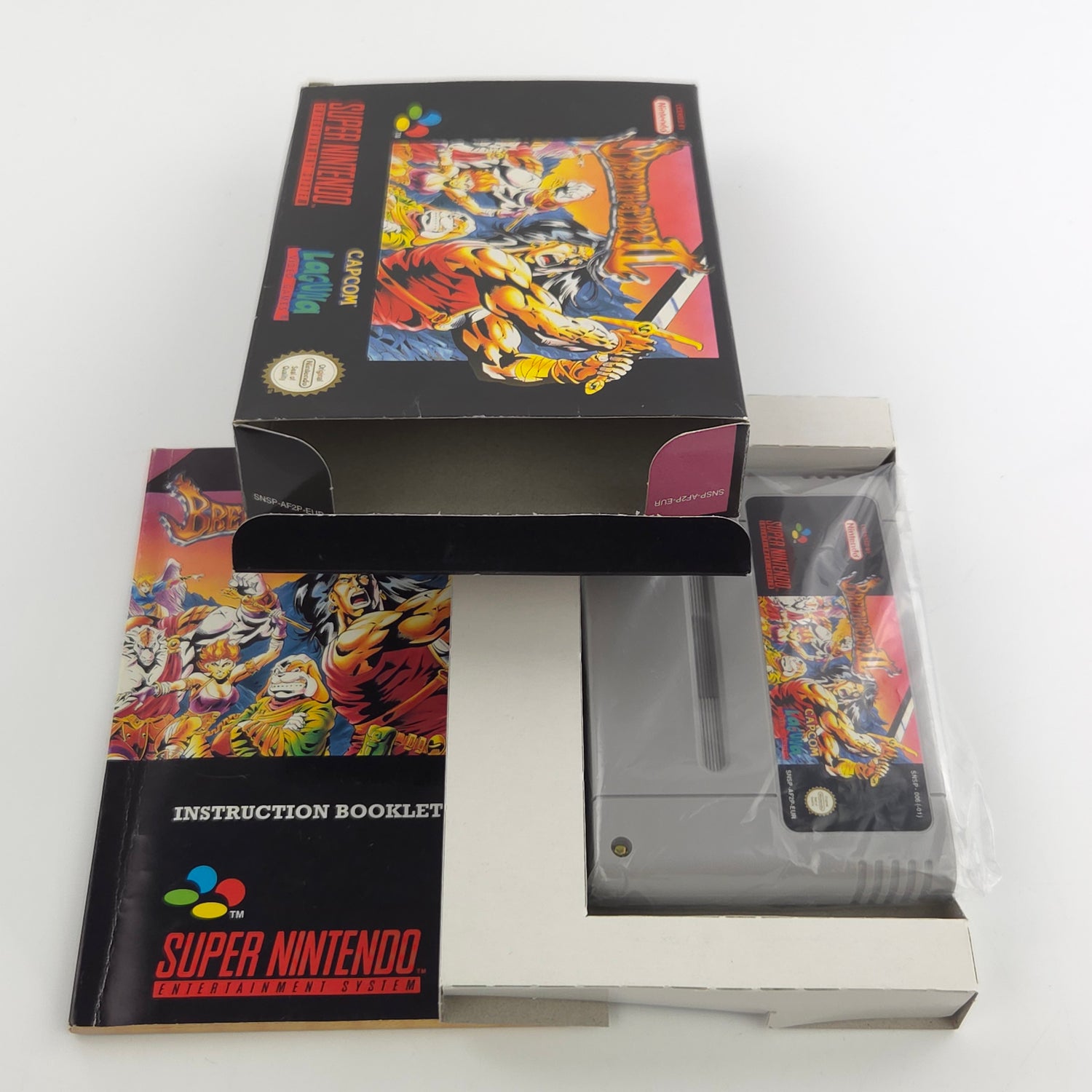Super Nintendo Spiel : Breath of Fire II - SNES Modul Anleitung OVP / PAL EUR