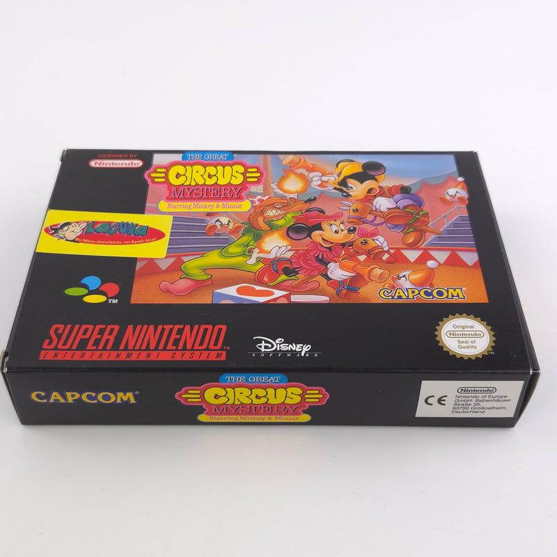 Super Nintendo Spiel : The Great Circus Mystery starring Mickey & Minnie - SNES