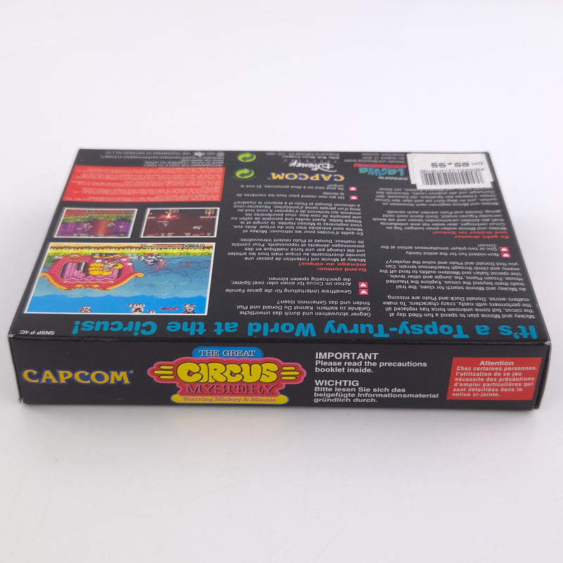 Super Nintendo Spiel : The Great Circus Mystery starring Mickey & Minnie - SNES