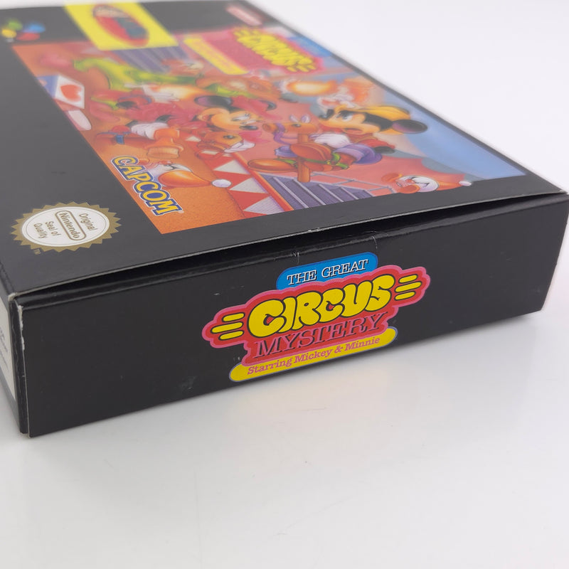 Super Nintendo Spiel : The Great Circus Mystery starring Mickey & Minnie - SNES