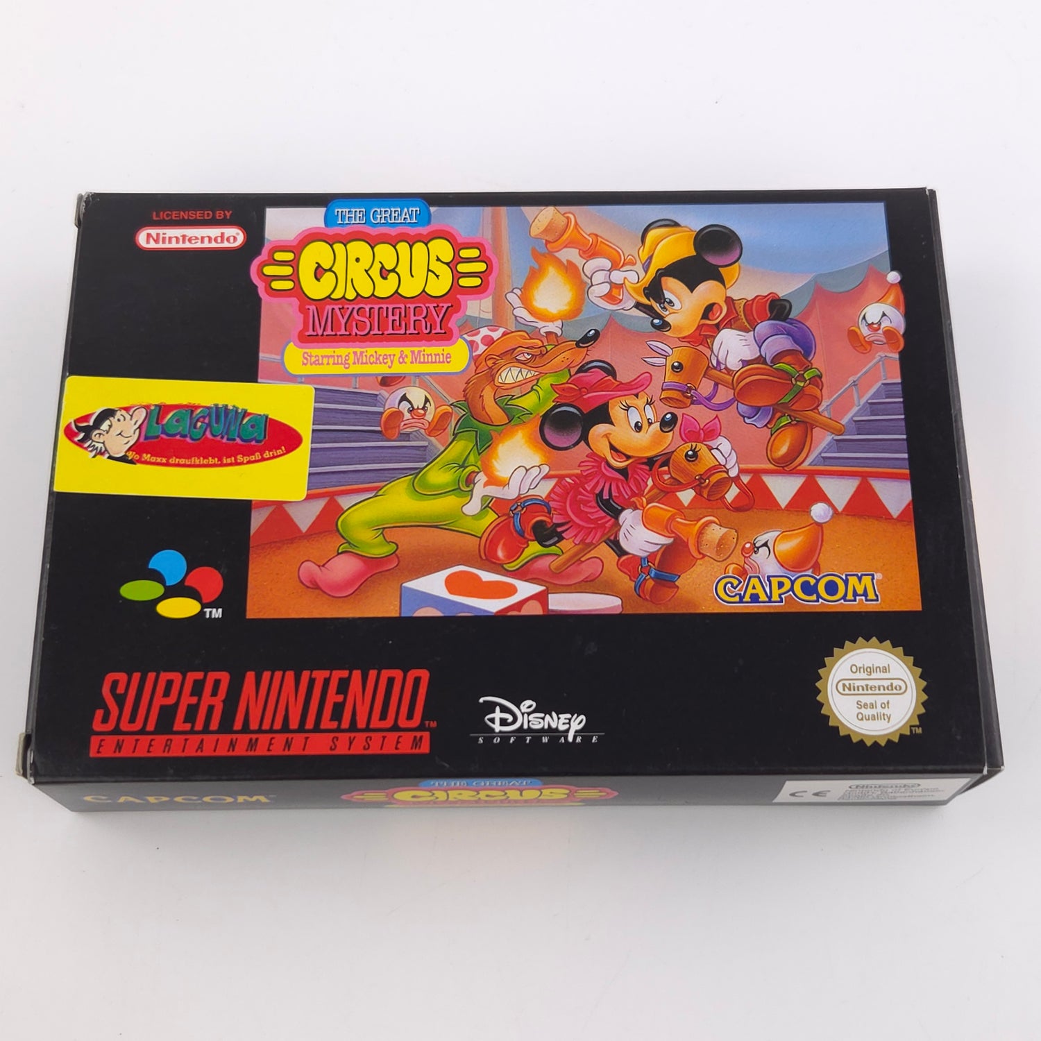 Super Nintendo Spiel : The Great Circus Mystery starring Mickey & Minnie - SNES