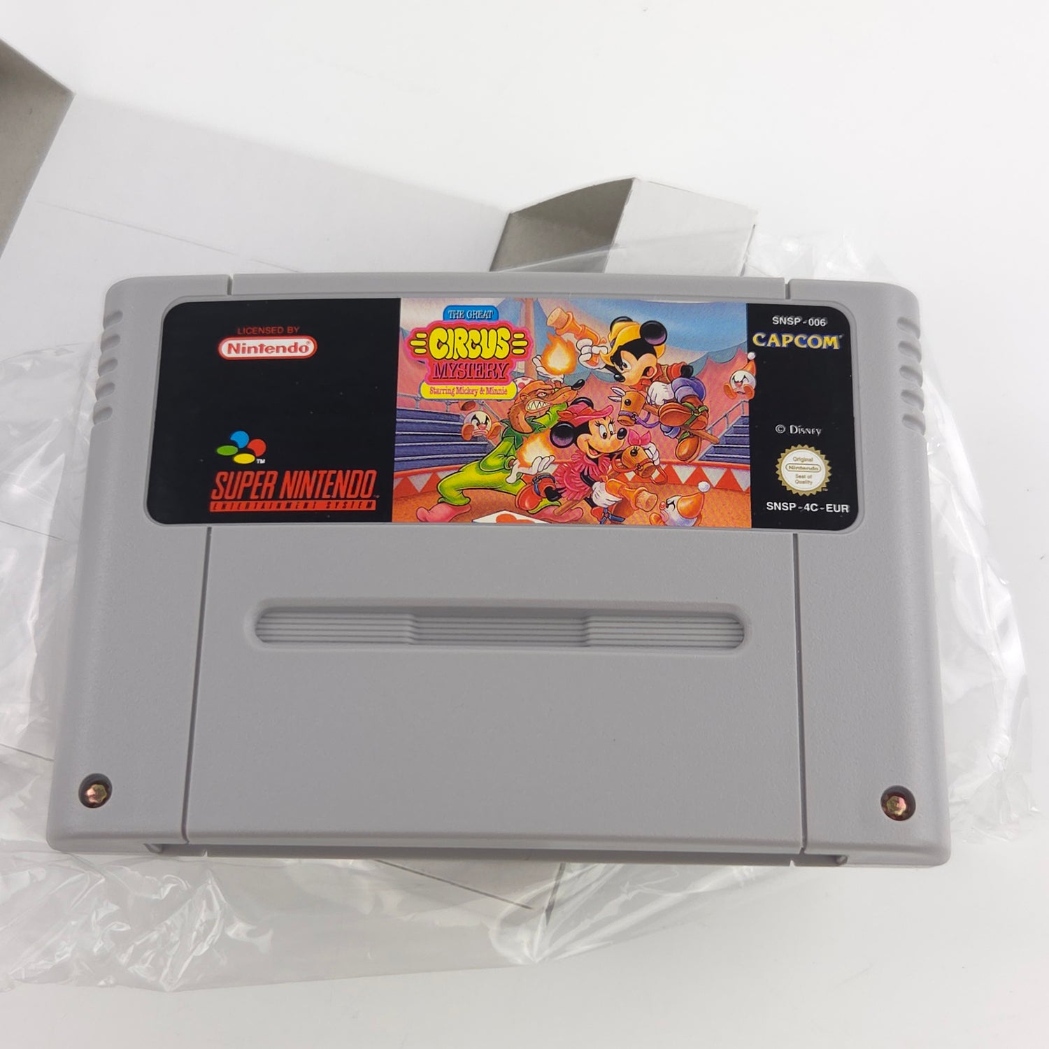 Super Nintendo Spiel : The Great Circus Mystery starring Mickey & Minnie - SNES