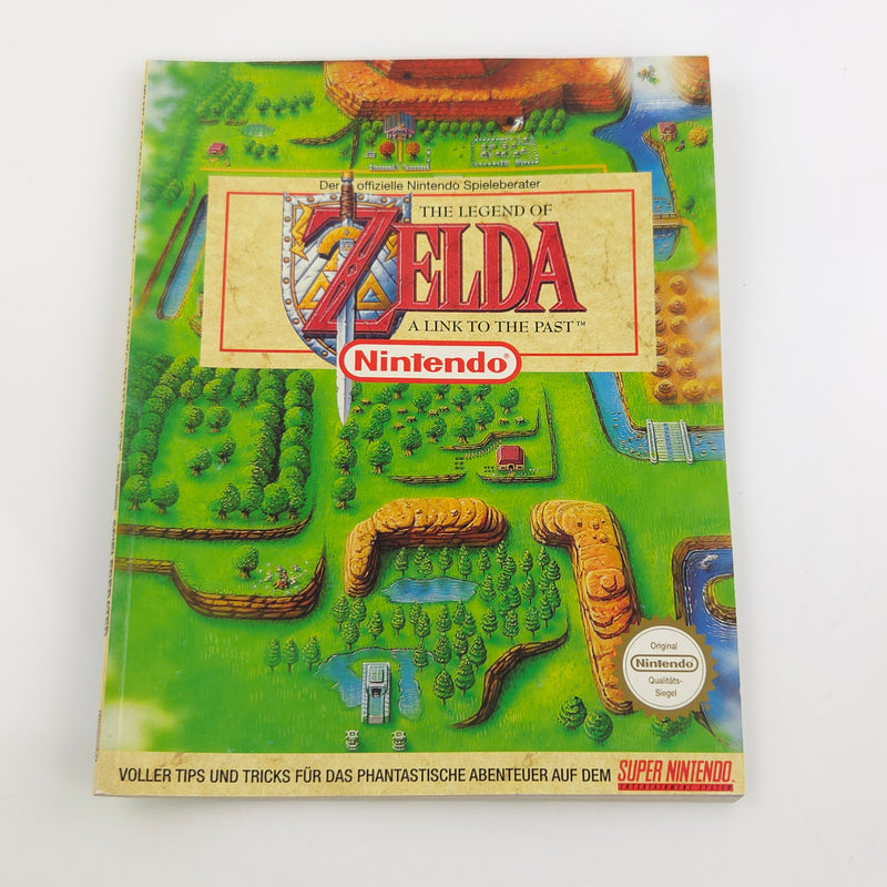 Super Nintendo Spiel : The Legend of Zelda a link to the Past + Berater SNES OVP
