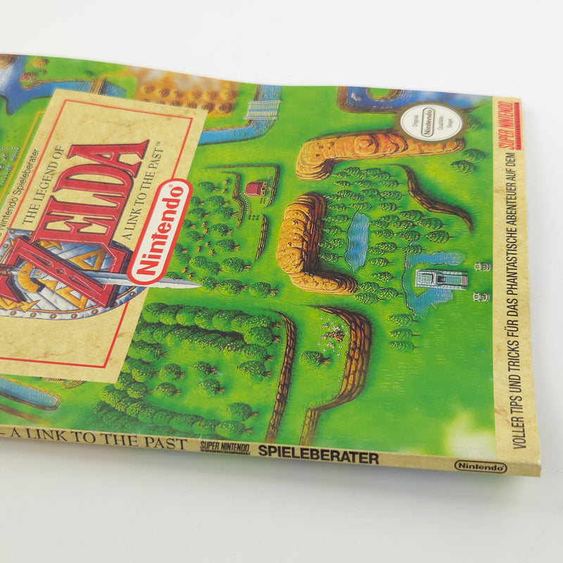 Super Nintendo Spiel : The Legend of Zelda a link to the Past + Berater SNES OVP