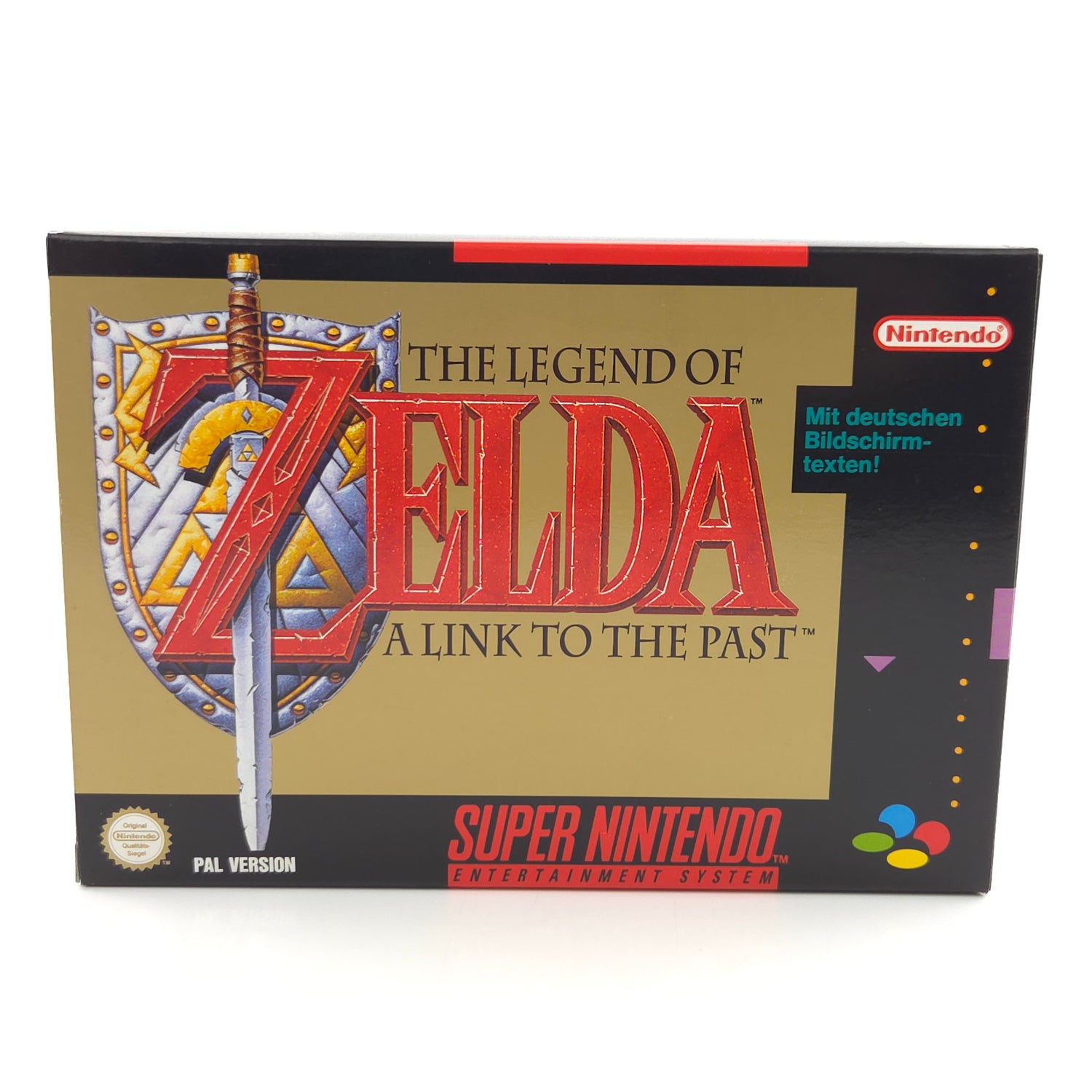 Super Nintendo Spiel : The Legend of Zelda a link to the Past + Berater SNES OVP