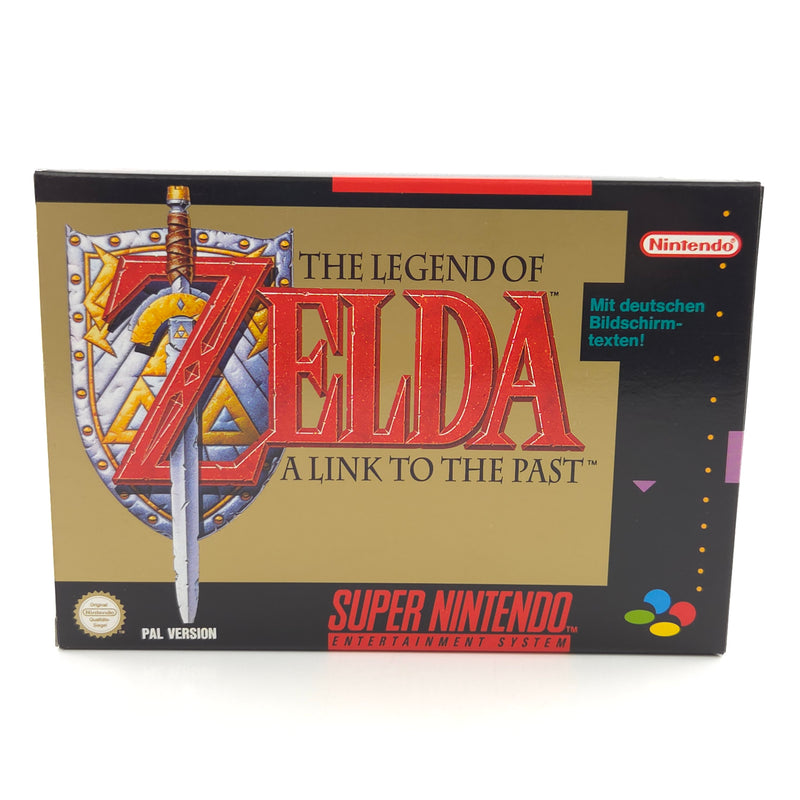 Super Nintendo Spiel : The Legend of Zelda a link to the Past + Berater SNES OVP