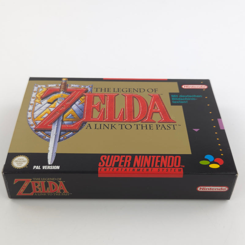 Super Nintendo Spiel : The Legend of Zelda a link to the Past + Berater SNES OVP