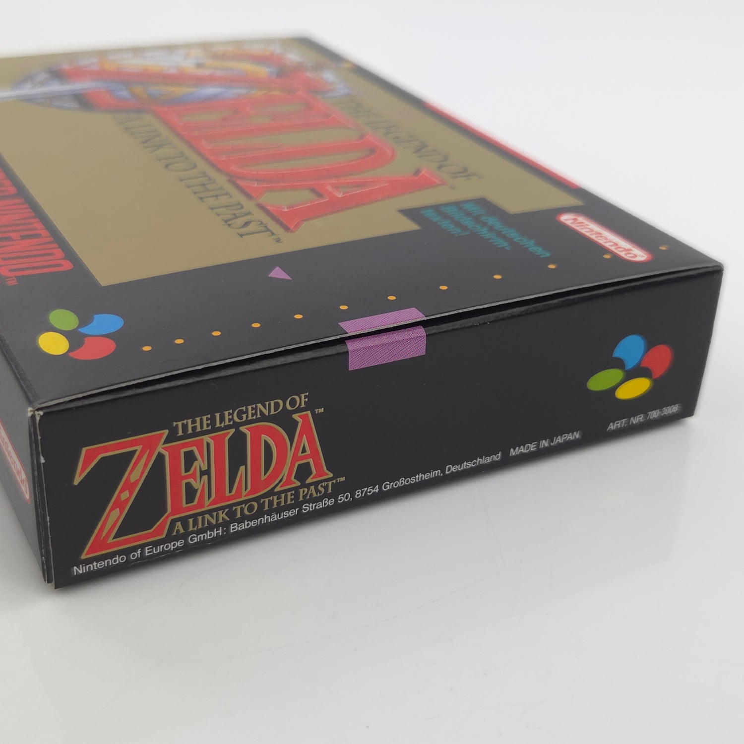 Super Nintendo Spiel : The Legend of Zelda a link to the Past + Berater SNES OVP