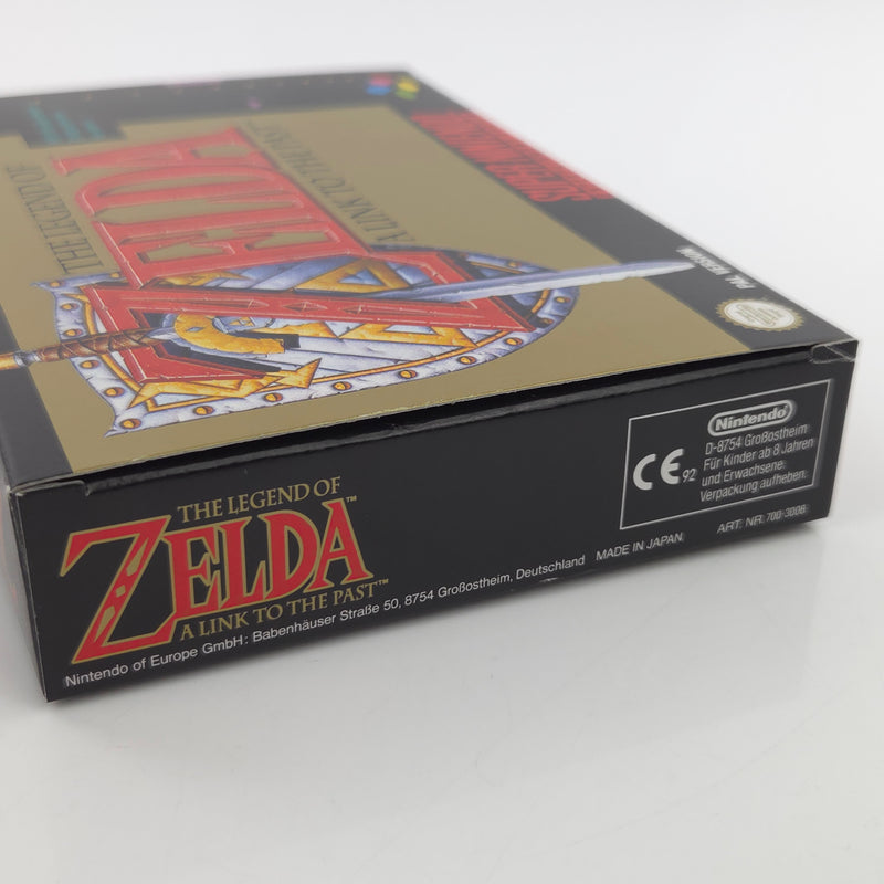 Super Nintendo Spiel : The Legend of Zelda a link to the Past + Berater SNES OVP