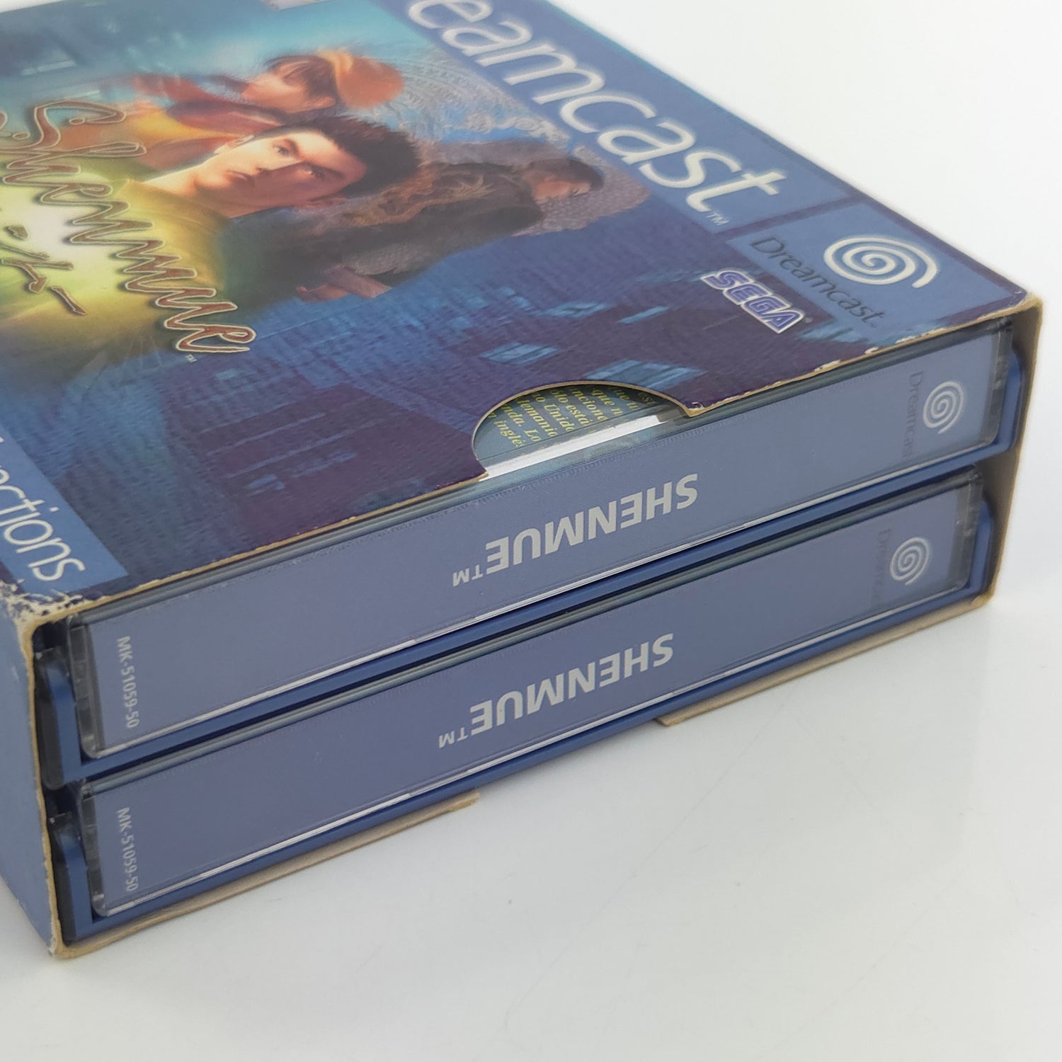Sega Dreamcast Spiel : Shenmue - CD Anleitung OVP Box Pappschuber / DC PAL