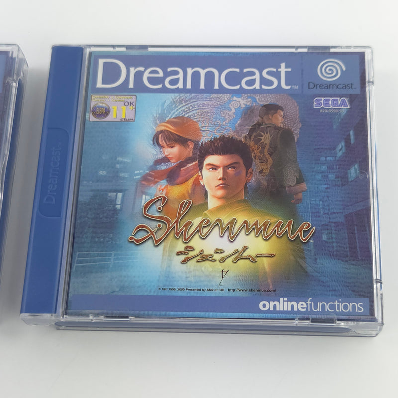 Sega Dreamcast Spiel : Shenmue - CD Anleitung OVP Box Pappschuber / DC PAL