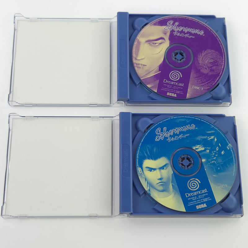 Sega Dreamcast Spiel : Shenmue - CD Anleitung OVP Box Pappschuber / DC PAL