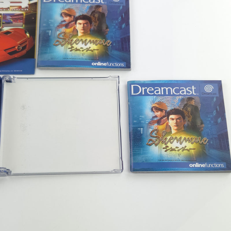 Sega Dreamcast Spiel : Shenmue - CD Anleitung OVP Box Pappschuber / DC PAL