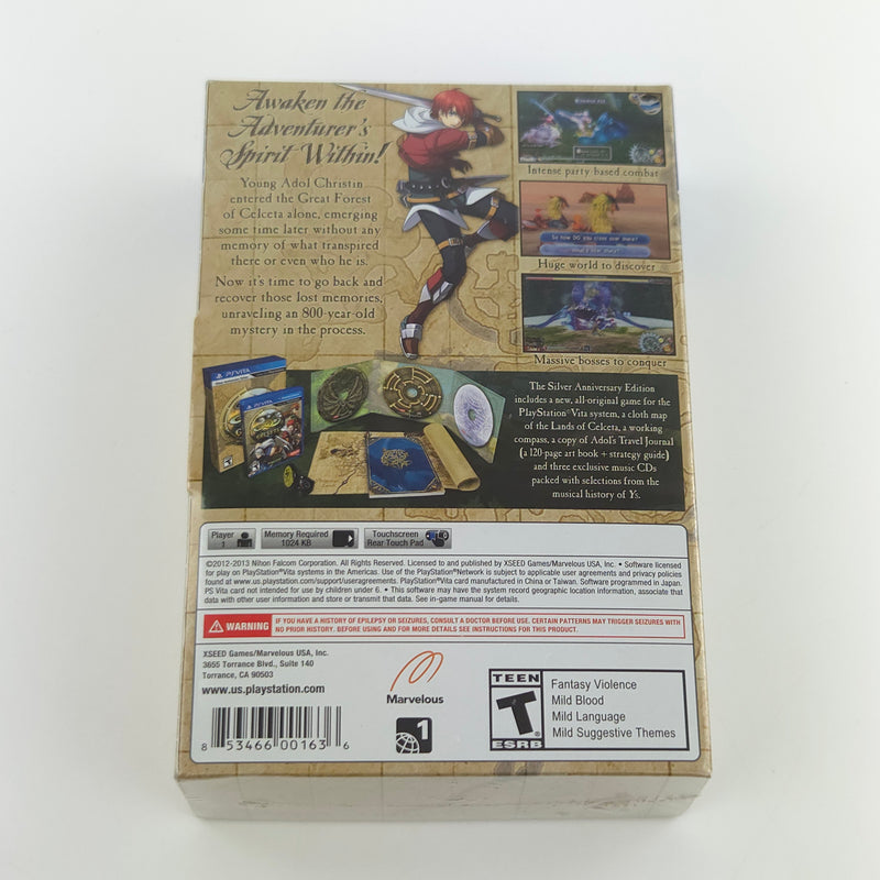 Sony PS Vita Spiel : YS Memories of Celceta Silver Anniversary Edition - NEU OVP