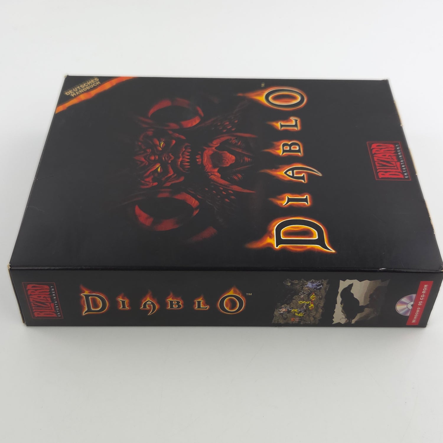 PC Spiel : Diablo + Hellfire Erweiterungspack von Blizzard - Big Box OVP deutsch