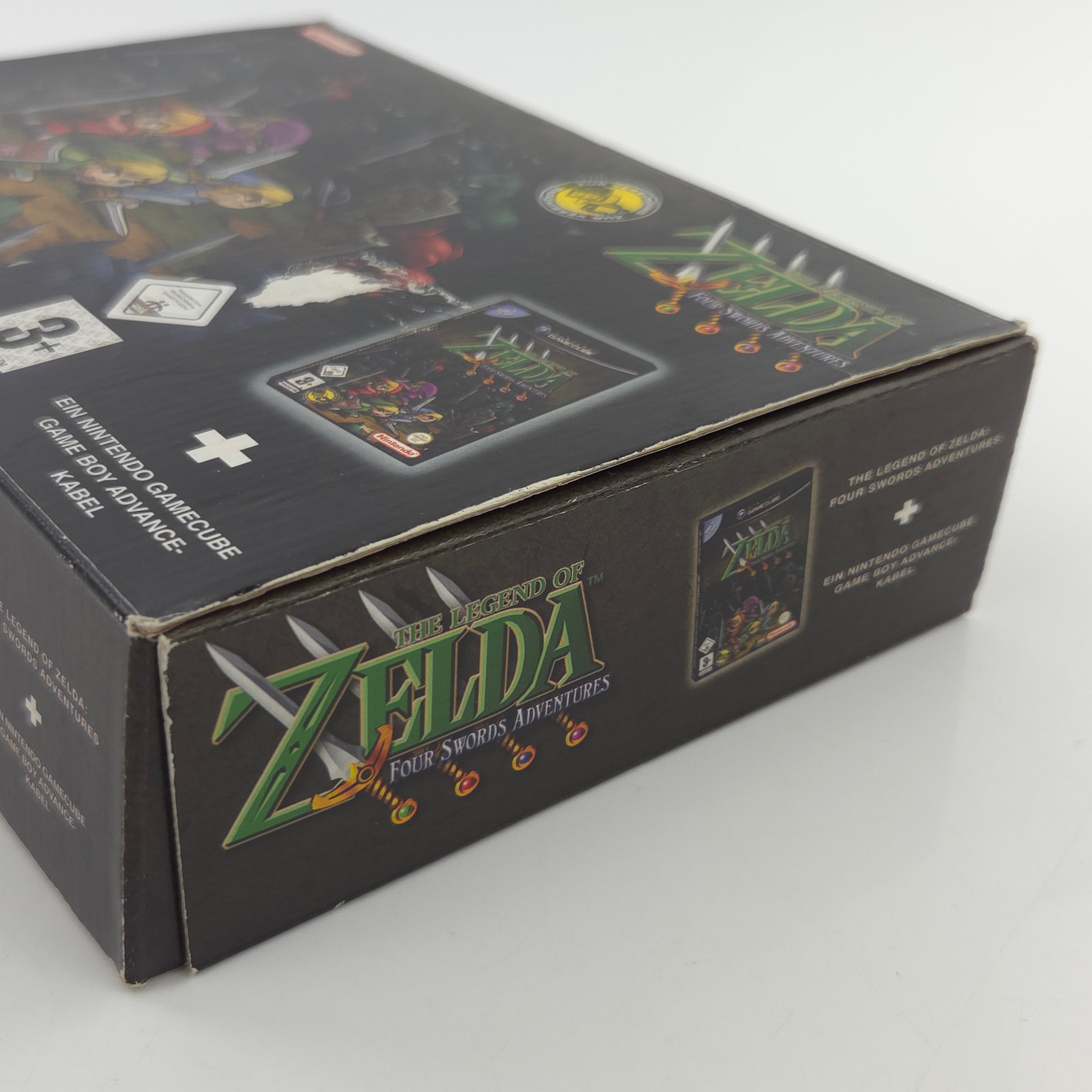 Nintendo Gamecube Spiel : The Legend of Zelda Four Swords Adventures - OVP PAL