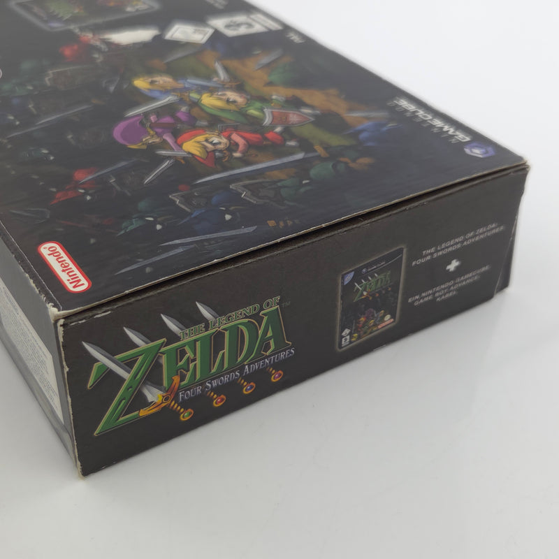 Nintendo Gamecube Spiel : The Legend of Zelda Four Swords Adventures - OVP PAL