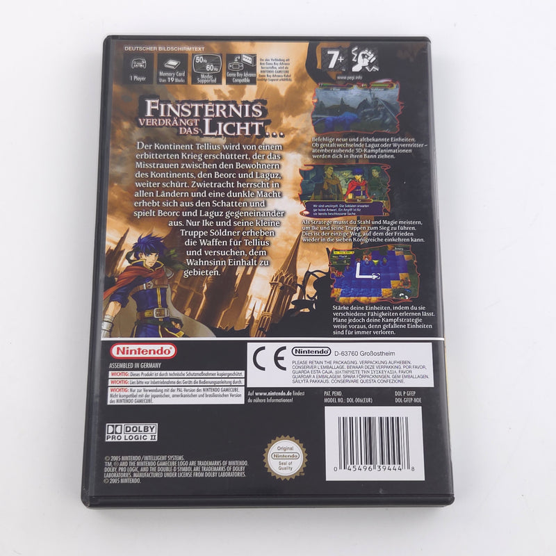 Nintendo Gamecube Spiel : Fire Emblem Path of Radiance - OVP PAL dt.