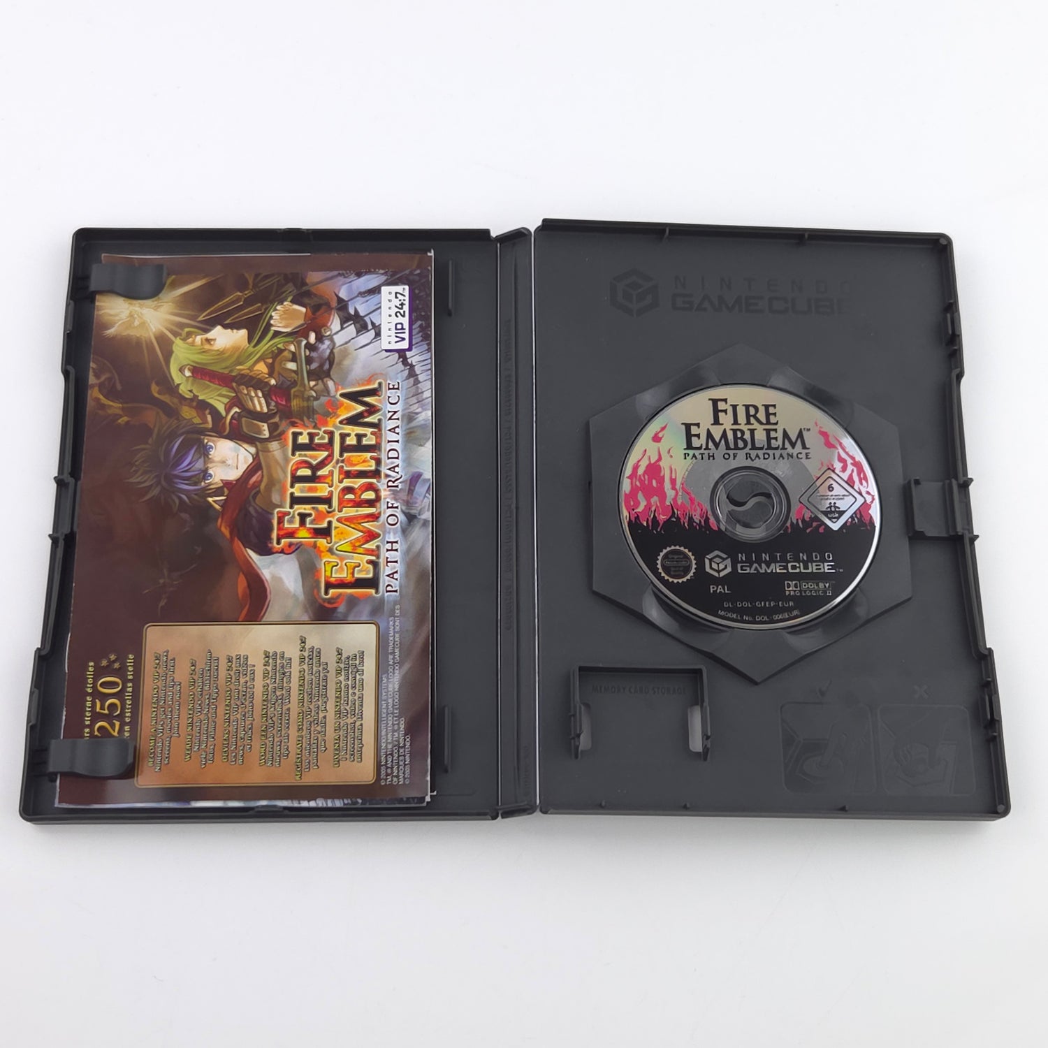 Nintendo Gamecube Spiel : Fire Emblem Path of Radiance - OVP PAL dt.