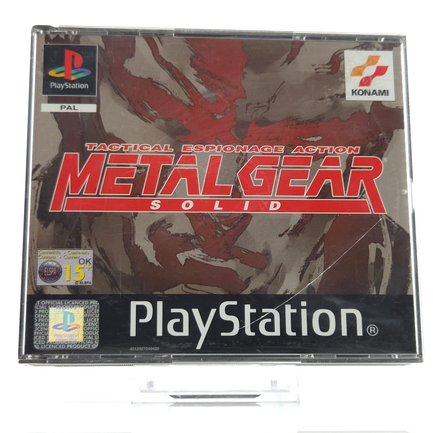Sony Playstation 1 Spiel : Tactical Espionage Action Metal Gear Solid - PS1 OVP