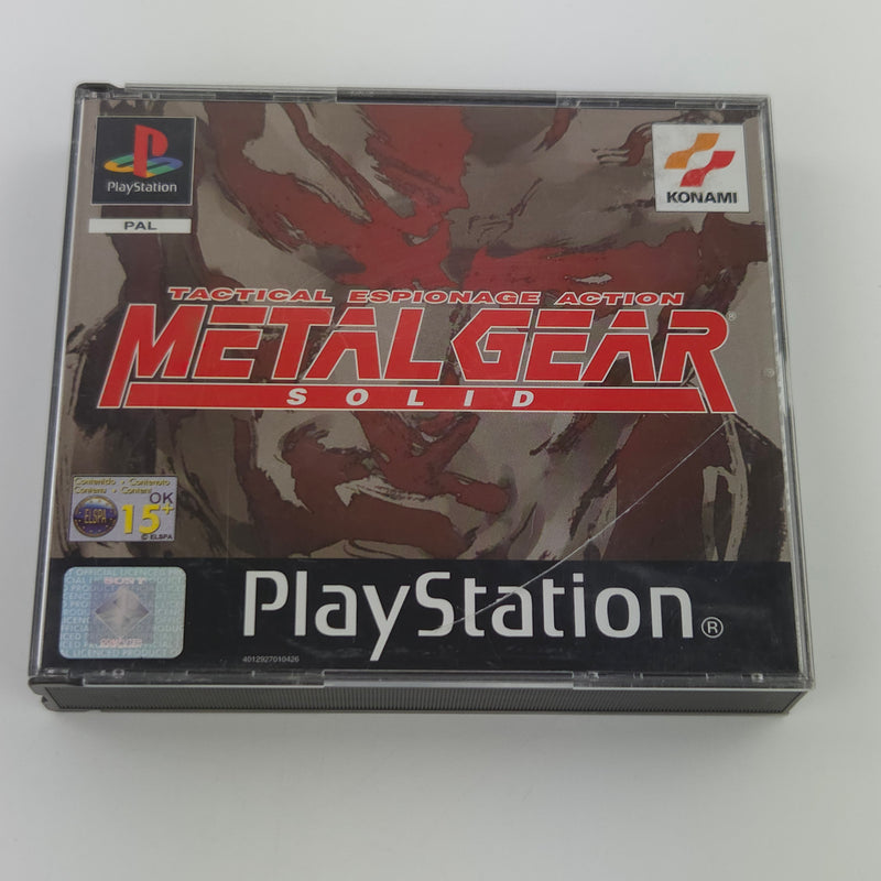 Sony Playstation 1 Spiel : Tactical Espionage Action Metal Gear Solid - PS1 OVP