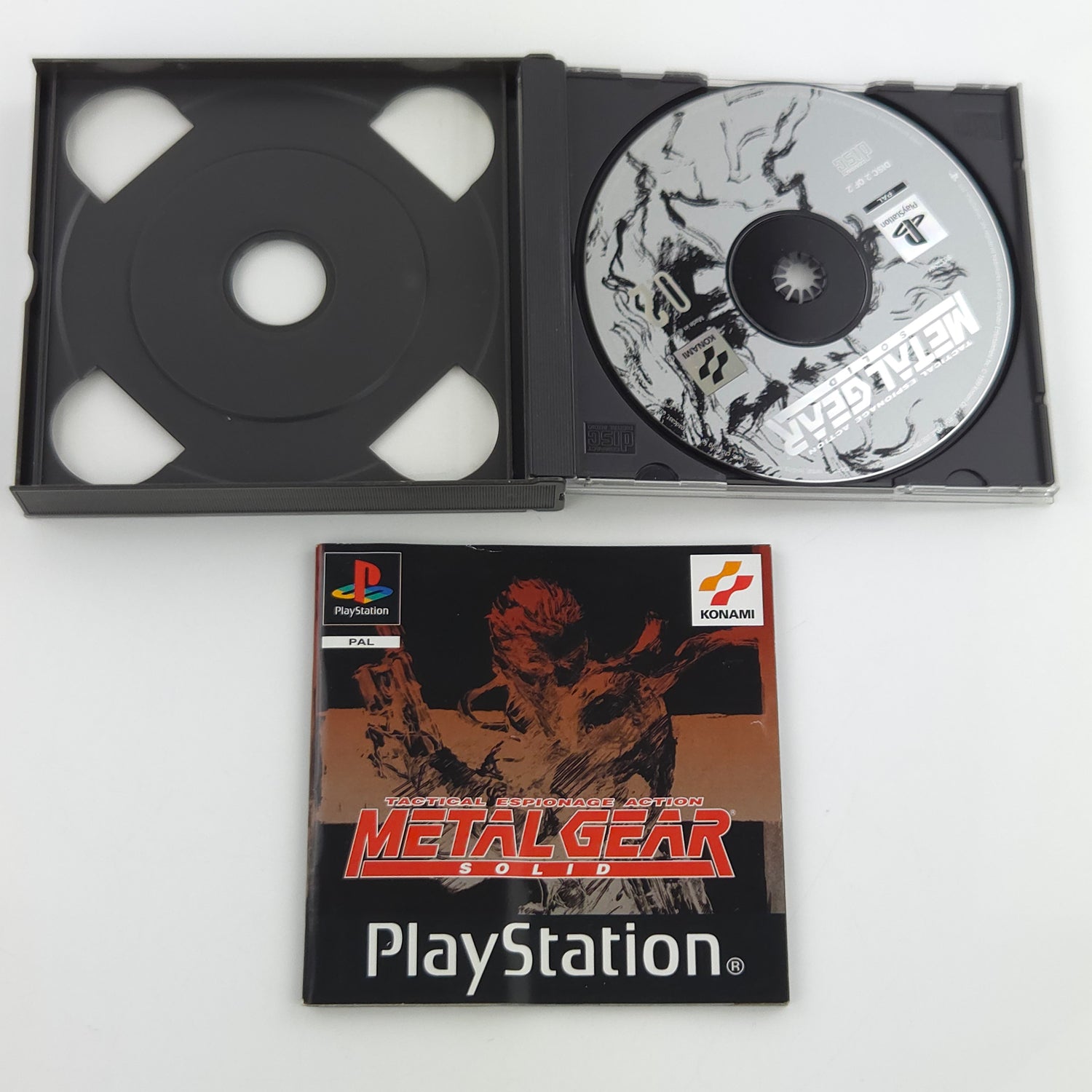 Sony Playstation 1 Spiel : Tactical Espionage Action Metal Gear Solid - PS1 OVP