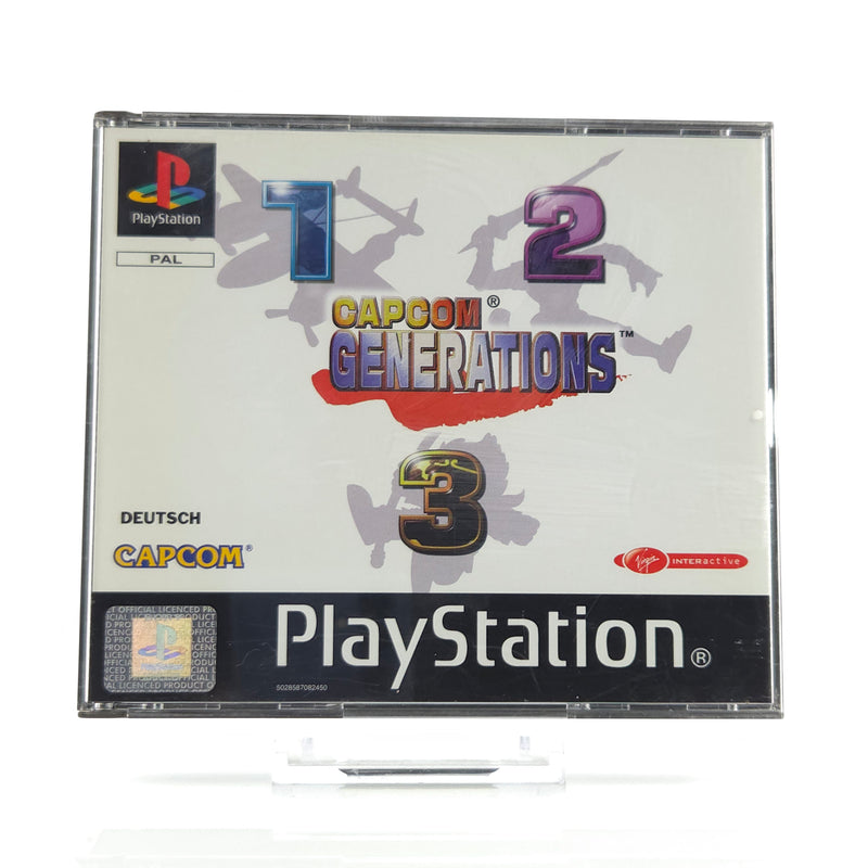 Sony Playstation 1 Spiel : Capcom Generations 1-3 - PS1 PSone CD Anleitung OVP