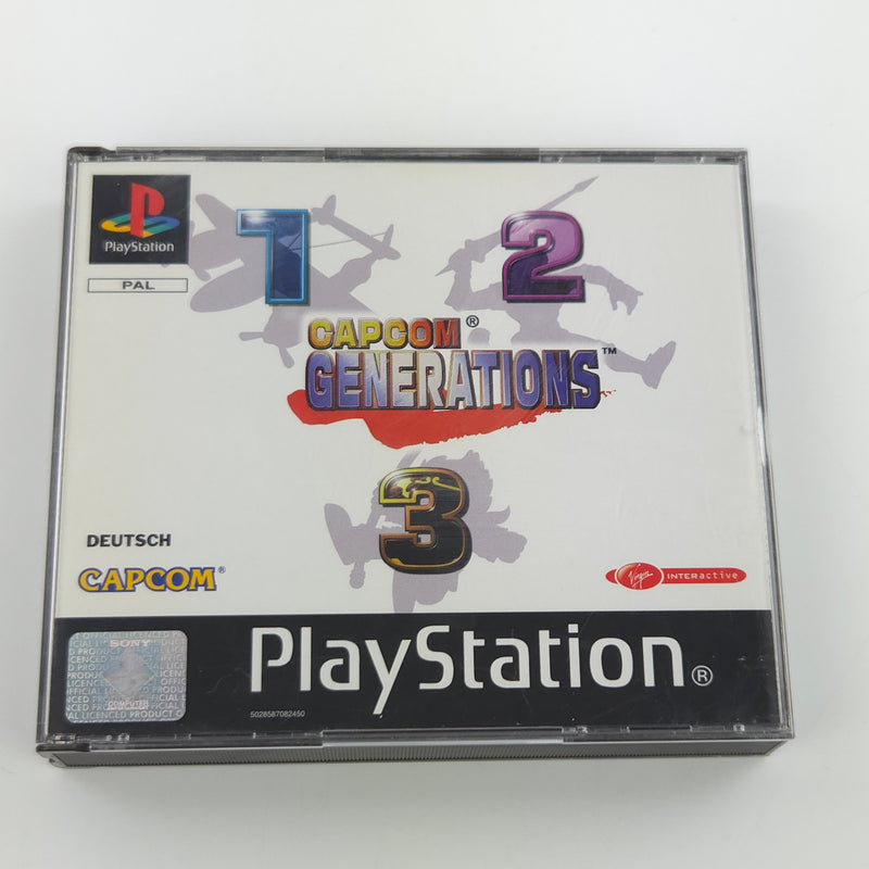 Sony Playstation 1 Spiel : Capcom Generations 1-3 - PS1 PSone CD Anleitung OVP