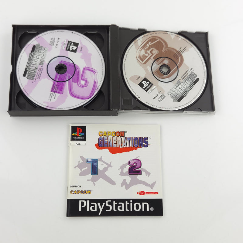 Sony Playstation 1 Spiel : Capcom Generations 1-3 - PS1 PSone CD Anleitung OVP