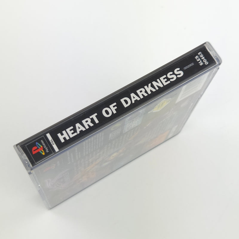 Sony Playstation 1 Spiel : Heart of Darkness + 3D Brille - PS1 PSone / PAL OVP