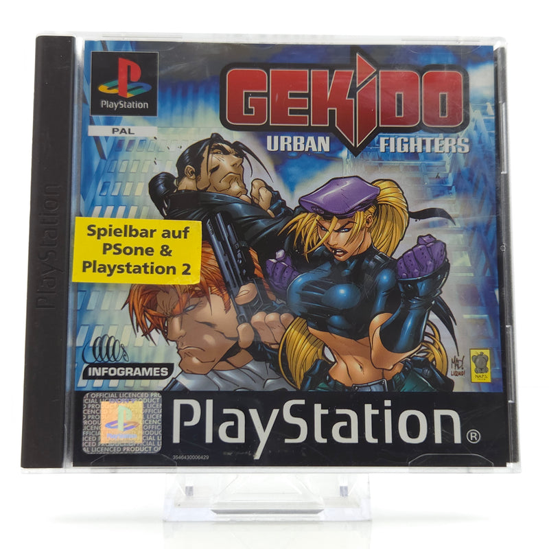 Sony Playstation 1 Spiel : Gekido Urban Fighters - PS1 PSone / PAL CD OVP