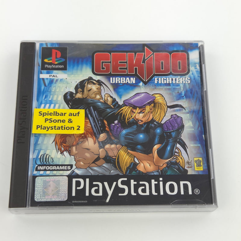 Sony Playstation 1 Spiel : Gekido Urban Fighters - PS1 PSone / PAL CD OVP