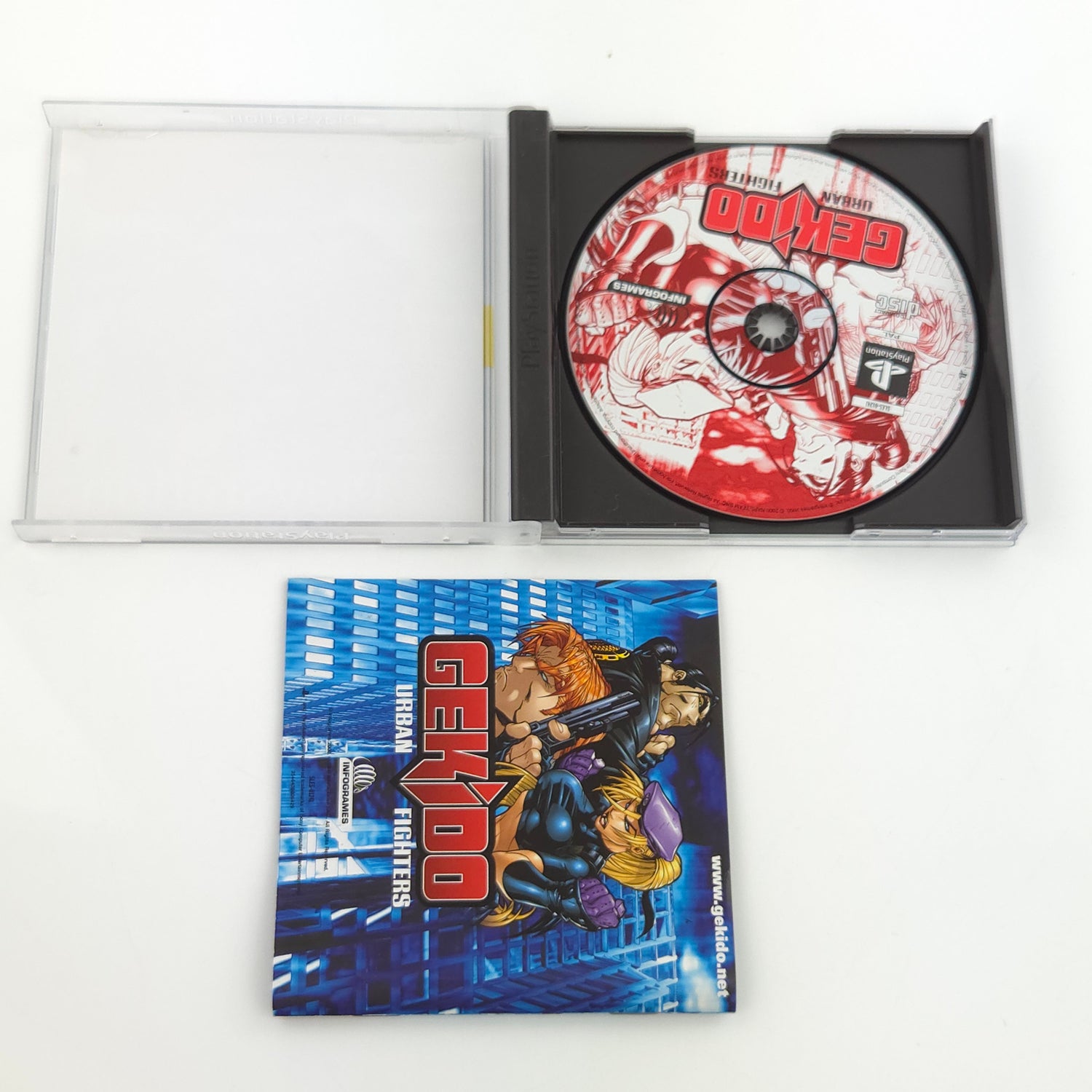 Sony Playstation 1 Spiel : Gekido Urban Fighters - PS1 PSone / PAL CD OVP