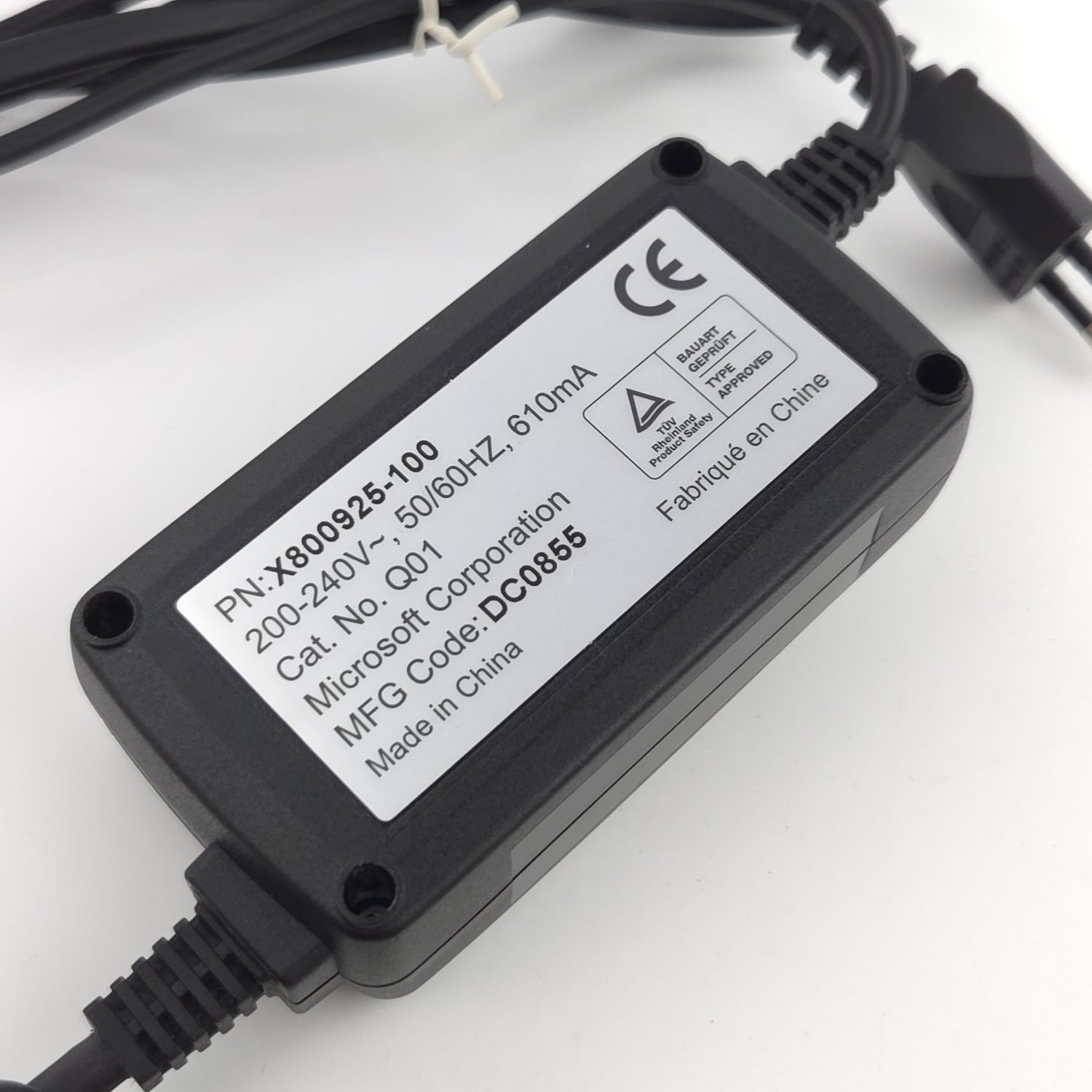 Xbox Classic Zubehör : Original Power Pack Supply Adapter / Netzteil Stromkabel