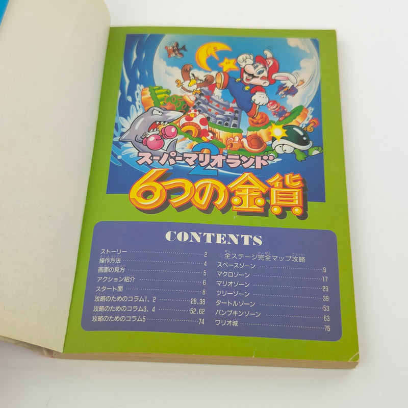 Nintendo Gameboy Spieleberater : Mario Land 6 Golden Coins - JAPAN Guide Book