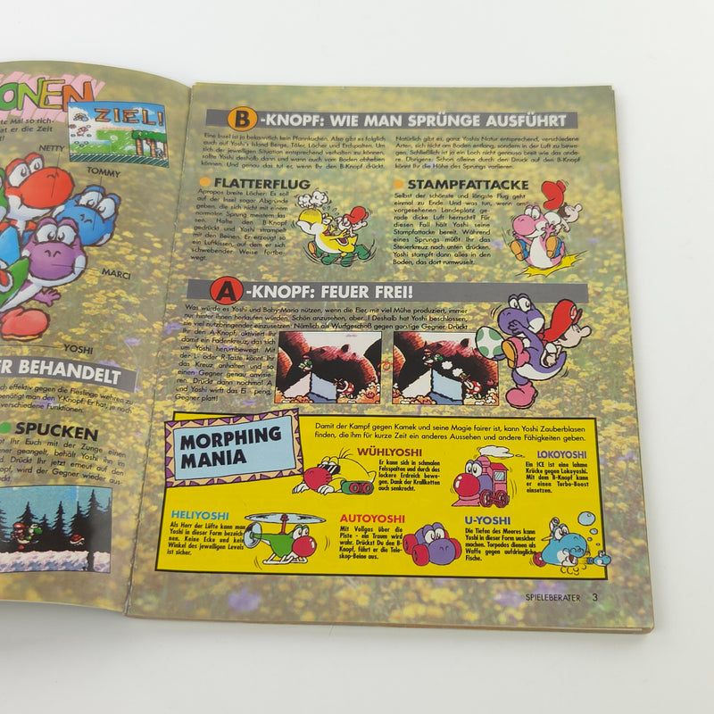 Super Nintendo Spieleberater : Super Mario World 2 Yoshis Island - SNES Guide