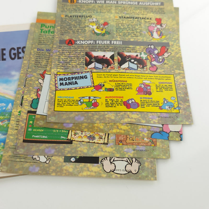 Super Nintendo Spieleberater : Super Mario World 2 Yoshis Island - SNES Guide