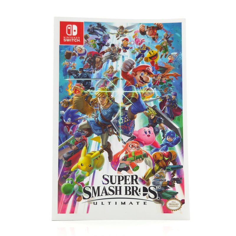 Super Smash Bros Ultimate Spieleberater - Nintendo Switch Guide Book DE