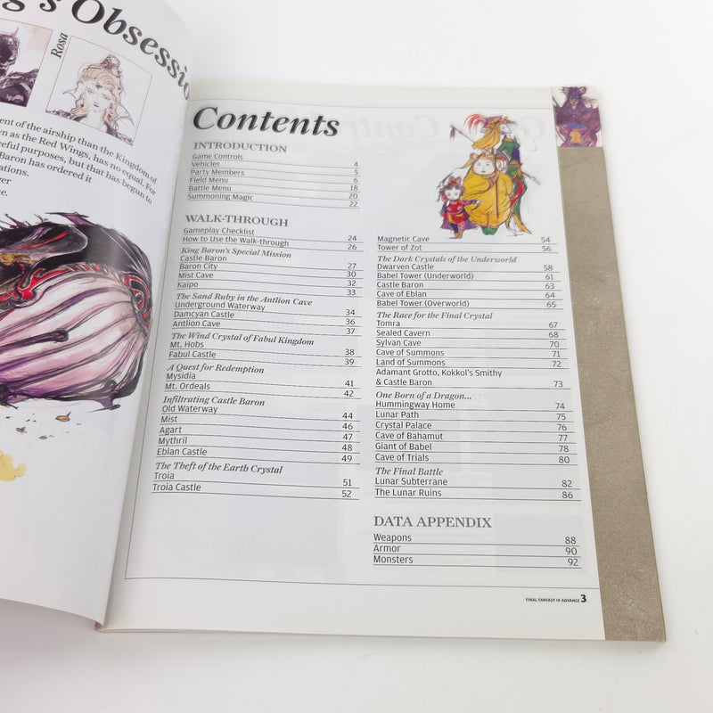 Nintendo Gameboy Advance Spieleberater : Final Fantasy IV Advance - Guide Book