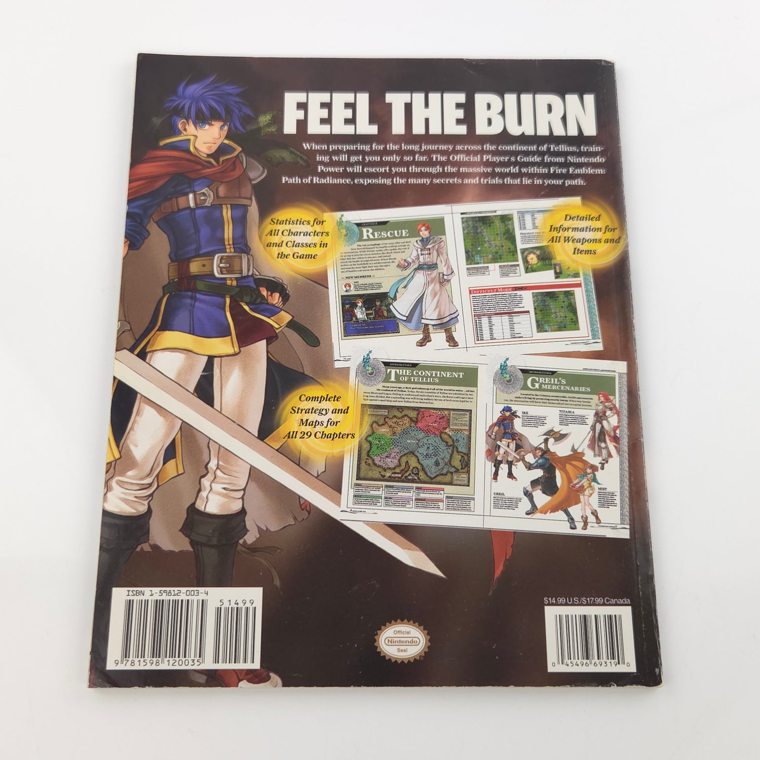 Nintendo Gamecube Spieleberater : Fire Emble Path of Radiance - Guide Book