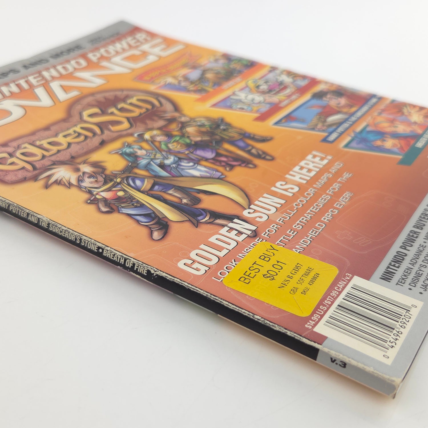 Nintendo Gameboy Advance Spieleberater : Golden Sun - Nintendo POWER Guide Book