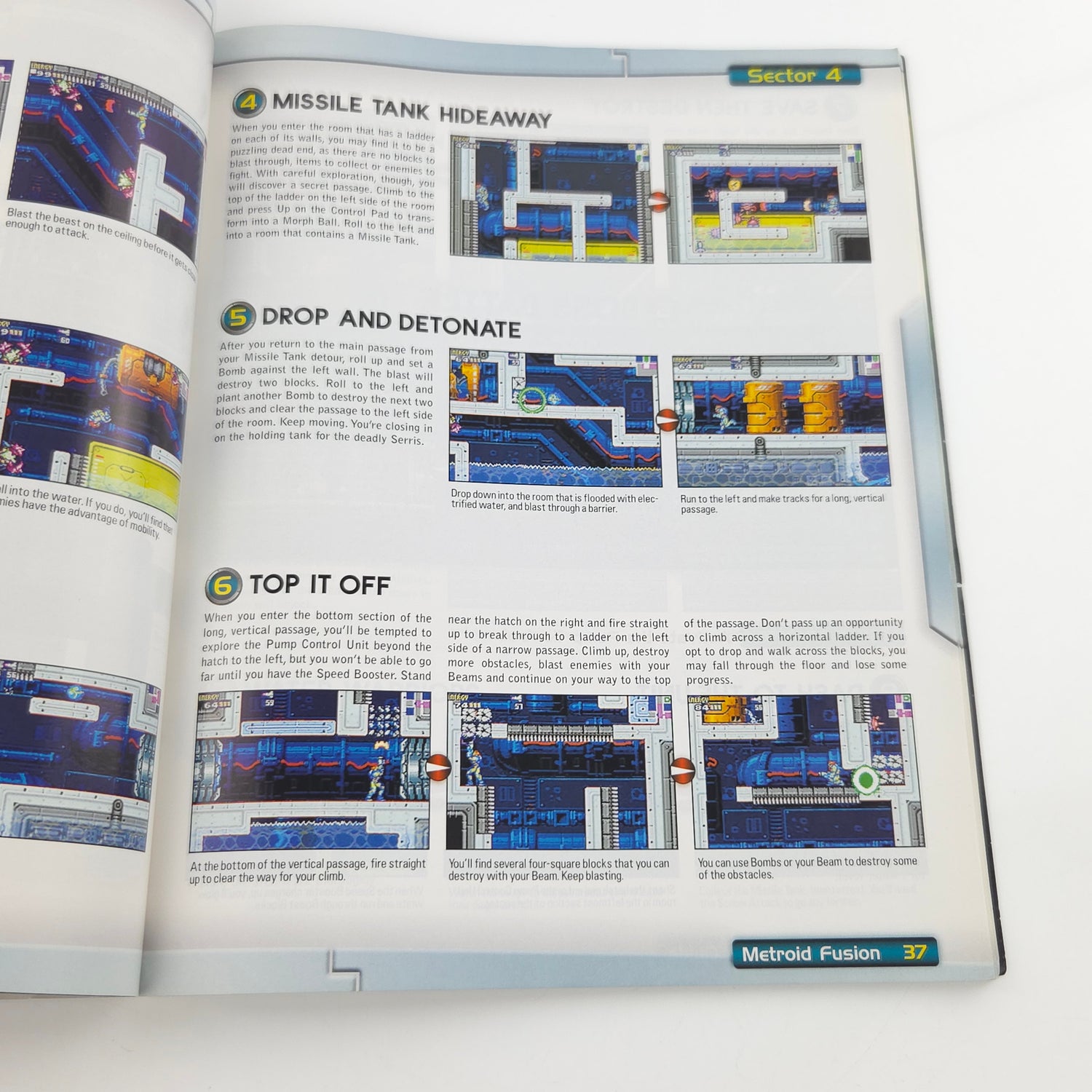 Nintendo Gameboy Advance Spieleberater : Metroid Fusion - Nintendo Power Guide