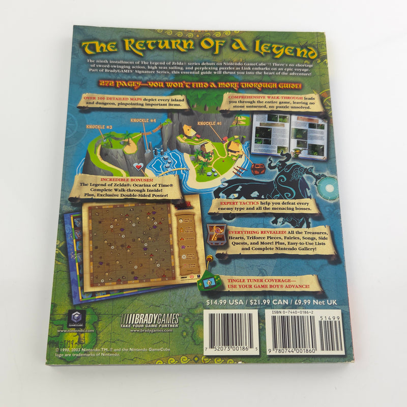 Nintendo Gamecube Spieleberater : Zelda The Windwaker - Bradygames Guide Book